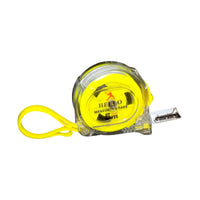 BoltForce 5-meter measuring tape with the flexible curved metal blade partially extended.