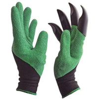 Vibrant mixed-color garden gloves, perfect for comfortable and efficient planting.