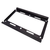 Side profile of the fixed TV mount bracket showing its slim design.