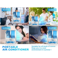Additional view of mini bladeless air conditioner