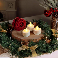 Waterproof floating tealights for celebrations