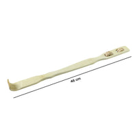 Wooden massage stick designed for pain relief