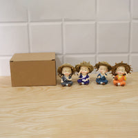 Baby monk Buddha decorative figurine set - image 9