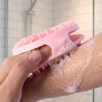 Body bath scrubber back brush - image 3