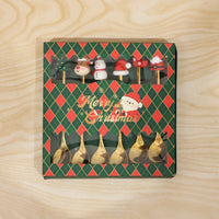 6pc golden spoon set in gift box for gifting