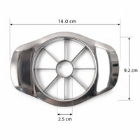 Size and dimension guide for apple slicer