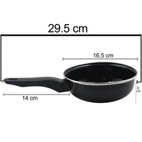 Top-down view of the durable non-stick fry pan, ready for your favourite recipes.