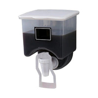 Packaging shot for the Own Hydrate wall mounted oil dispenser.