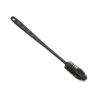 Close-up of the durable bristles on a bottle cleaning brush.