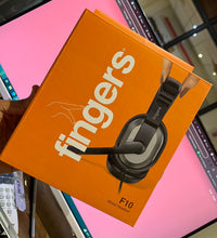 Black wired headset with adjustable headband and clear sound quality