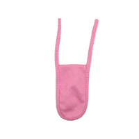 Side view of the versatile cotton tap cover designed for water filtration.