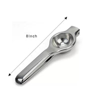 An efficient handheld lemon squeezer, perfect for making fresh juice.