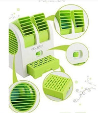 Portable mini air conditioner with fragrance beads drawer