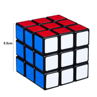 A vivid 3D puzzle cube with bright, distinct colors.