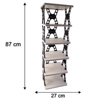Portable multi-layer storage stand for home use