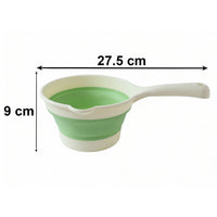Size guide for foldable water scoop