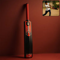 Lightweight durable plastic cricket bat ideal for outdoor practice