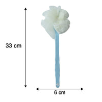 33cm long handle shower brush in use