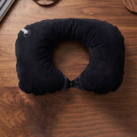 Travel neck pillow wearing use