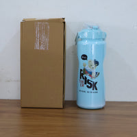 Lifestyle image featuring Risk Taker printed water bottles in use