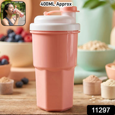 leakproof flip lid shaker bottle for health drinks home & kitchen