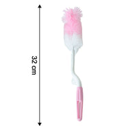 Size reference image showing length of bottle cleaning brush