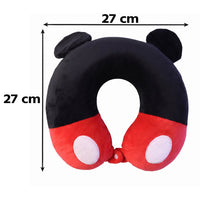 Comfortable plush U shape pillow with cute styling