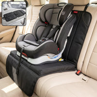 Scratch and spill resistant car seat protector