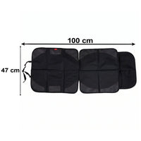 Protective mat under child car seat, 104 x 48 cm