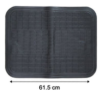 Close-up of textured anti-slip surface of waterproof car mats