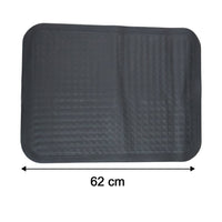 Complete 4-piece car floor mat set for full vehicle coverage