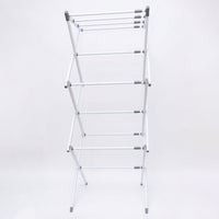3 Tier Folding Clothes Drying Rack Laundry Cloth Dryer Stand for Balcony (1 Set) view 5