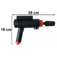 Ergonomic design of the portable cordless car washer for easy handling.