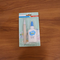 Creative craft supply set with multipurpose adhesive and correction pen