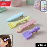 assorted colorful stylish hair accessories pack with strong grip clips