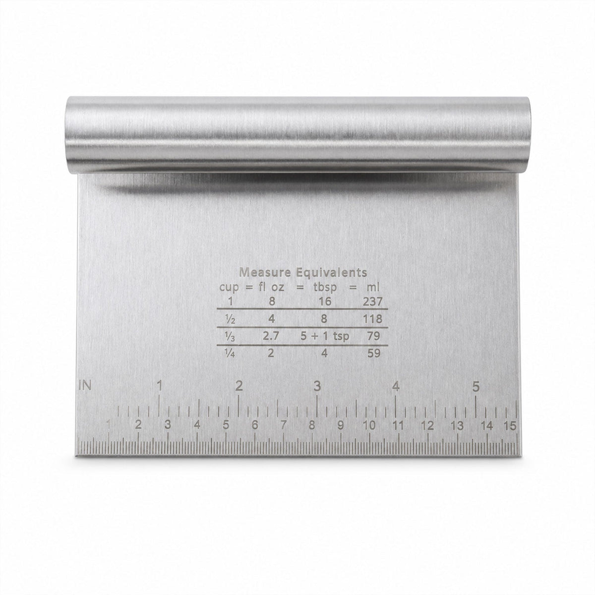 Kitchen dough divider and scraper for baking prep