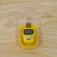 Fully assembled digital finger tally counter with soft adjustable finger strap