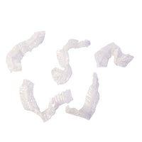 Single disposable shower cap for men protecting hair from moisture
