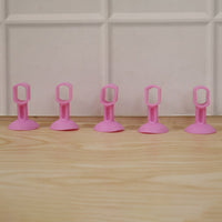 Detail view of silicone door stopper for impact absorption