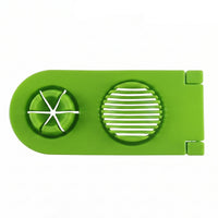 2 in 1 kitchen egg tool for neat slices and even wedges