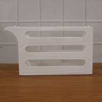 Multi-slot egg holder container for fridge organization