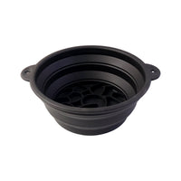Flexible silicone foldable ice bath bowl perfect for skincare routine