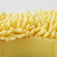 Smooth section of sponge for delicate vehicle surfaces