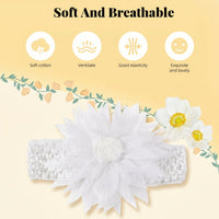 Comfortable elastic baby headband keeping hair neatly in place