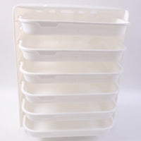 top view of space-saving 6-layer food organizer for kitchen
