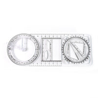 Geometry drawing tool with scale and stencil templates