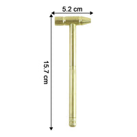 5-in-1 small hammer with interchangeable screwdriver tips for versatile home repairs