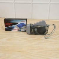 Hand Press Torch, Battery-Free 3-LED Flashlight for Camping size detail for everyday convenience