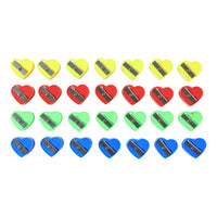 Heart design stationery sharpener set