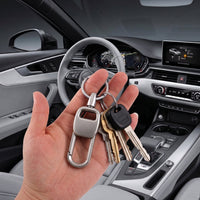 Strong metal carabiner clip for keys, outdoor and everyday use